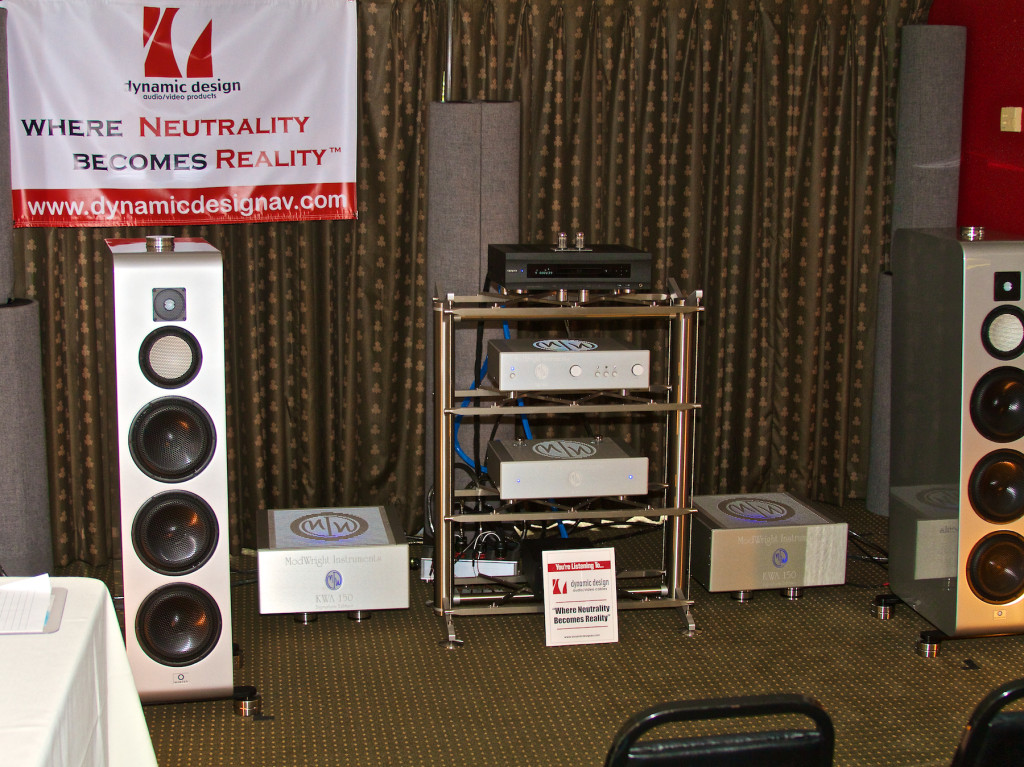 w/Dynamic Design AV, EAR-USA, Marten, ModWright Instruments and, Stillpoints, LLC - photo courtesy of Dynamic Design AV 